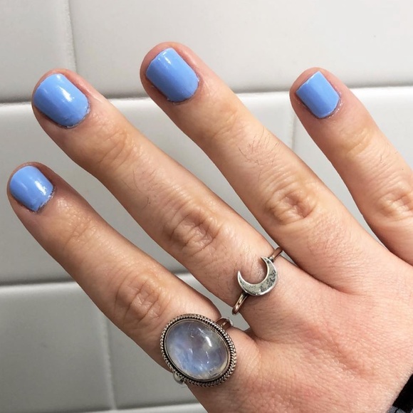 *Final Price Reduction* Fiorenza Made In Italy Sterling Silver Moon Ring - Picture 3 of 3